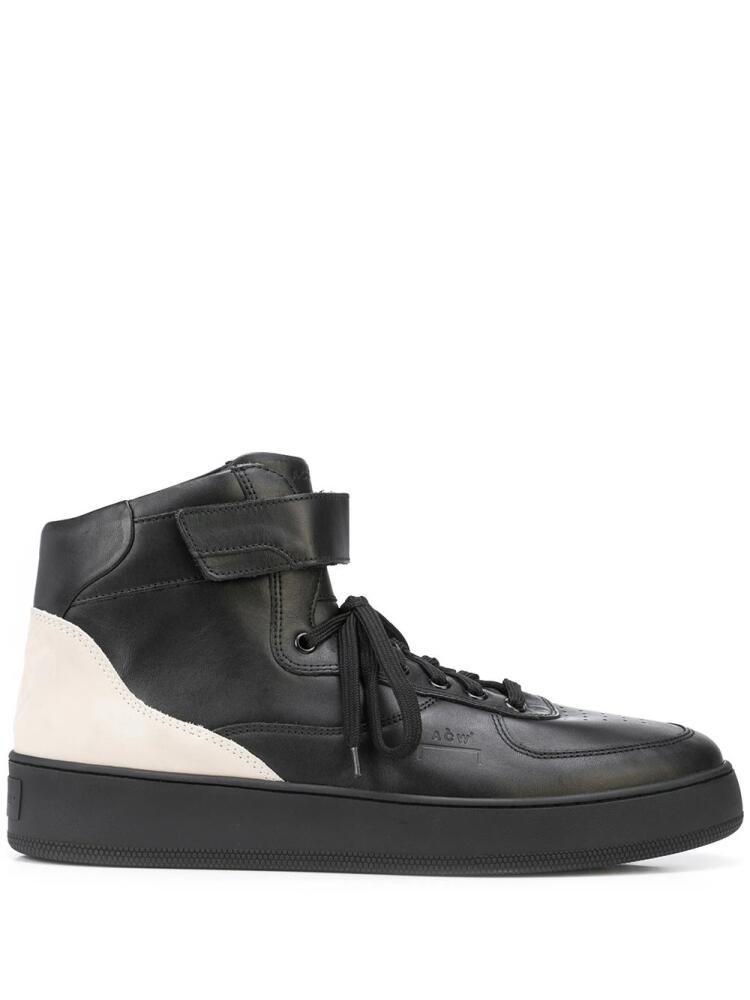 A-COLD-WALL* Rhombus high-top sneakers - Black Cover