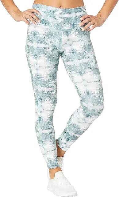 UFC Quartz Print Core 27 Leggings (Slate Green) Women's Casual Pants Cover