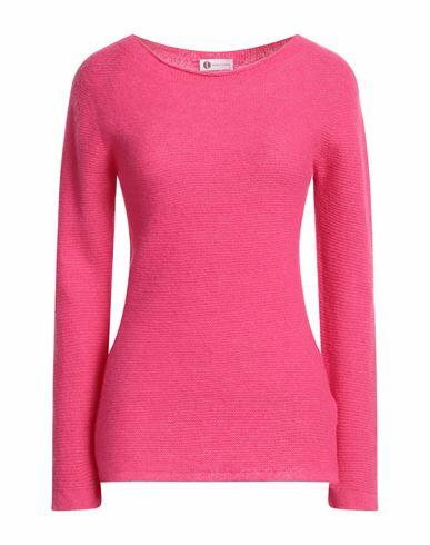 Diana Gallesi Woman Sweater Fuchsia Wool, Silk, Cashmere Cover