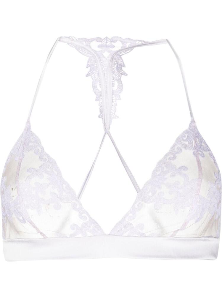 Fleur Of England Aria boudoir bra - White Cover