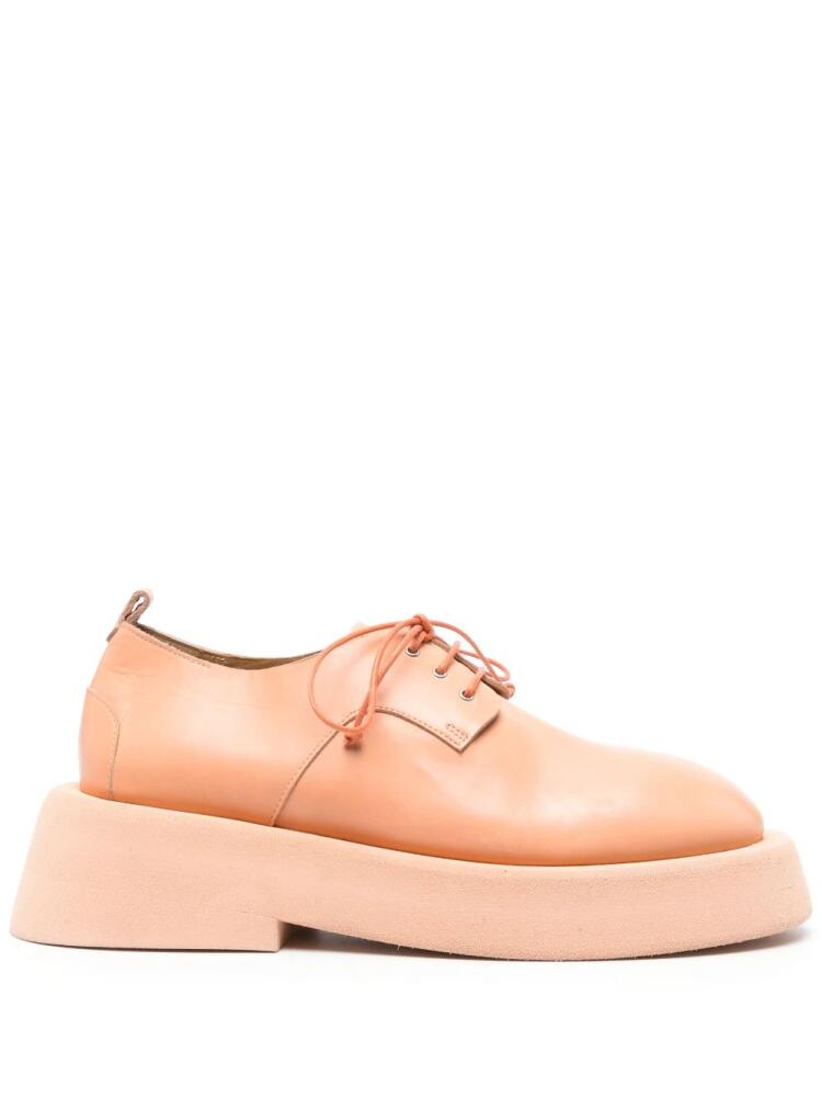 Marsèll lace-up leather brogues - Orange Cover