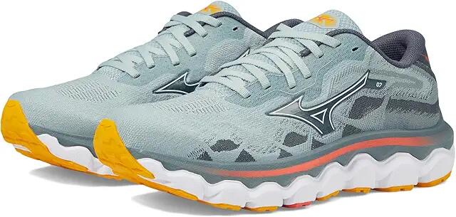 Mizuno Wave Horizon 7 (Grey Mist/White) Women's Shoes Cover