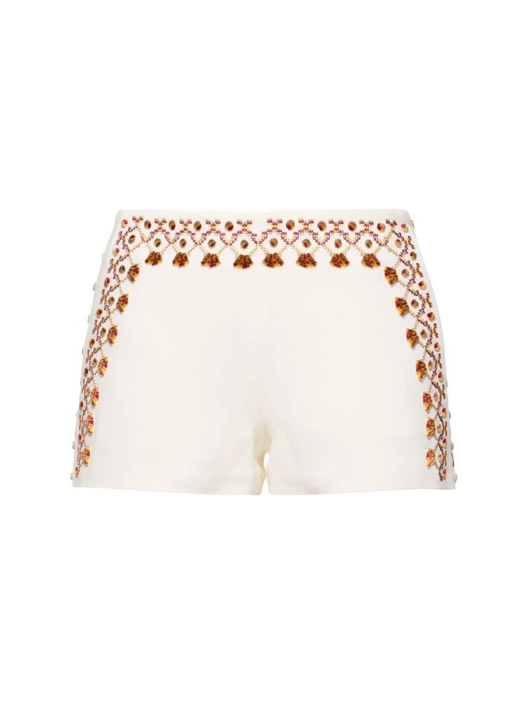 ERMANNO SCERVINO Embroidered Shorts Cover