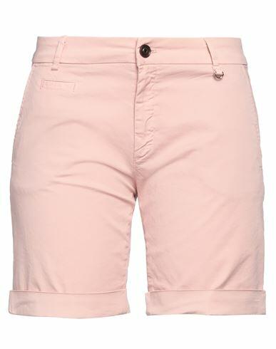 Mason's Woman Shorts & Bermuda Shorts Light pink Cotton, Elastane Cover