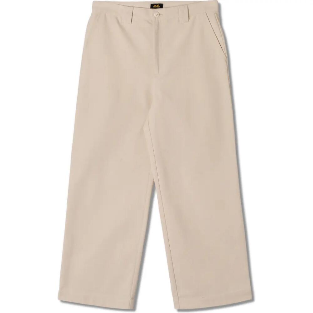 STAN RAY Canvas Straight Leg Pants in Natural Twill Cover