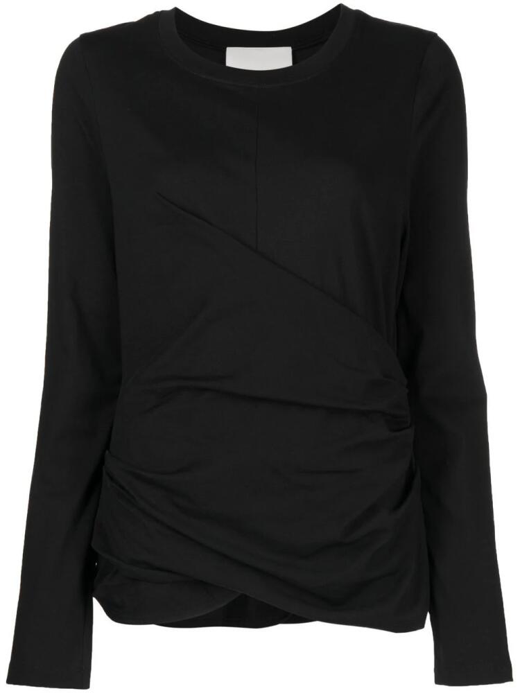 3.1 Phillip Lim wraparound style T-shirt - Black Cover