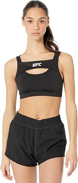 UFC Layered Sports Bra (Black/Black) Women's Lingerie Cover