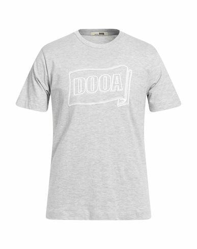 Dooa Man T-shirt Light grey Cotton Cover