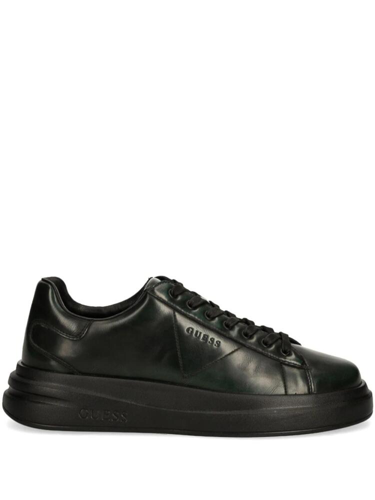 GUESS USA logo-embossed sneakers - Black Cover