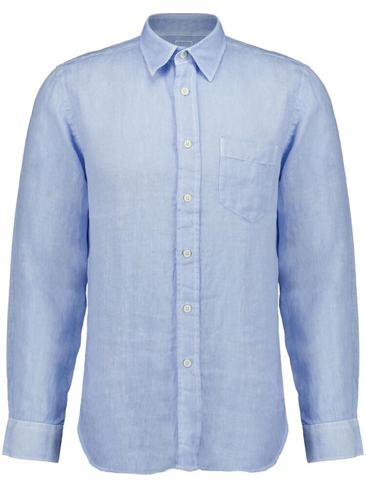 120% Lino linen shirt - Blue Cover