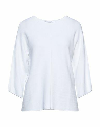 Gran Sasso Woman Sweater White Cotton Cover