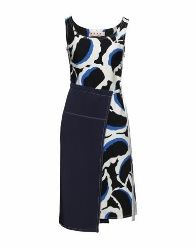 Marni Woman Midi dress Black Viscose, Acetate Cover