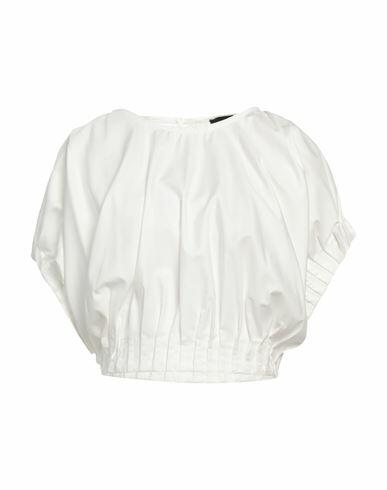 Monique Garçonne Woman Top White Cotton Cover