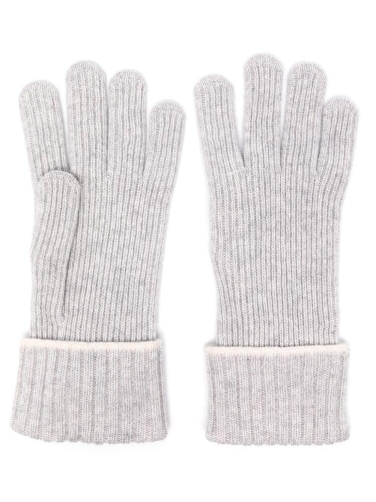 Eleventy cashmere gloves - Grey Cover