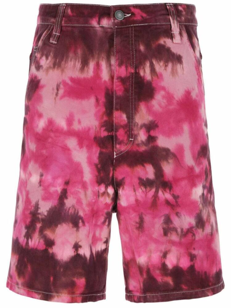 AMI Paris Alex Fit Short Pants - Pink Cover