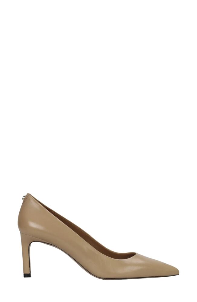 BOSS Janet Pointed Toe Pump in Medium Beige Cover