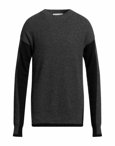 Lucques Man Sweater Lead Wool Cover