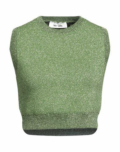 Circus Hotel Woman Sweater Acid green Viscose, Polyamide Cover