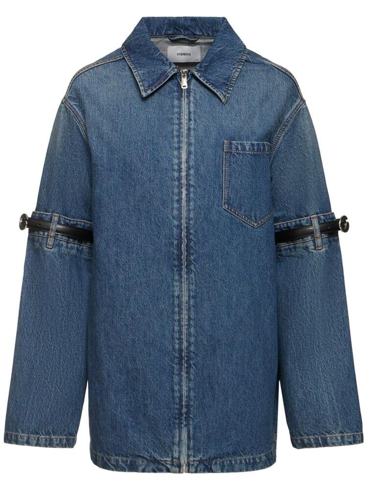 COPERNI Hybrid Cotton Denim Jacket Cover