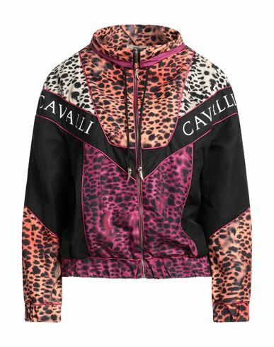 Roberto Cavalli Woman Sweatshirt Black Polyester Cover