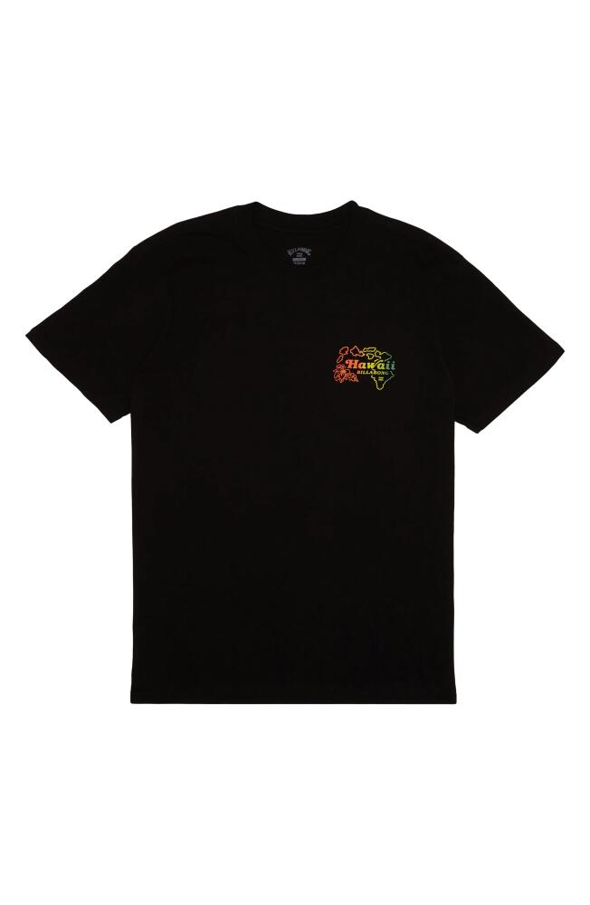 Billabong Handkie HI Graphic T-Shirt in Black Cover