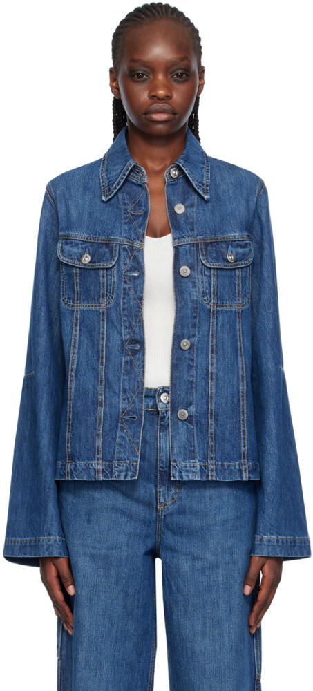 OUR LEGACY Blue Lasso Denim Jacket Cover