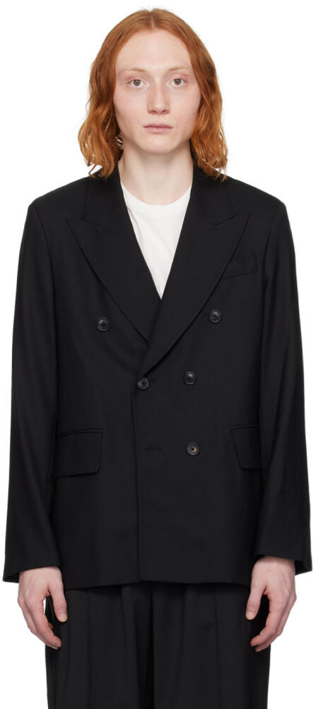 OUR LEGACY Black Unconstructed DB Blazer Cover