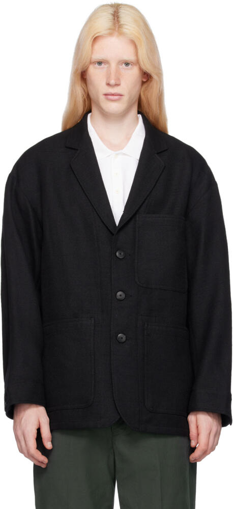 visvim Black Railwood Blazer Cover