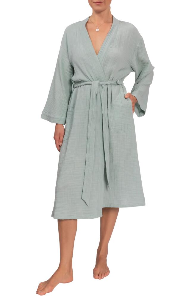 Everyday Ritual Nora Cotton Gauze Robe in Chalcedony Cover