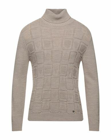 Havana & Co. Man Turtleneck Beige Acrylic, Viscose, Wool, Alpaca wool Cover