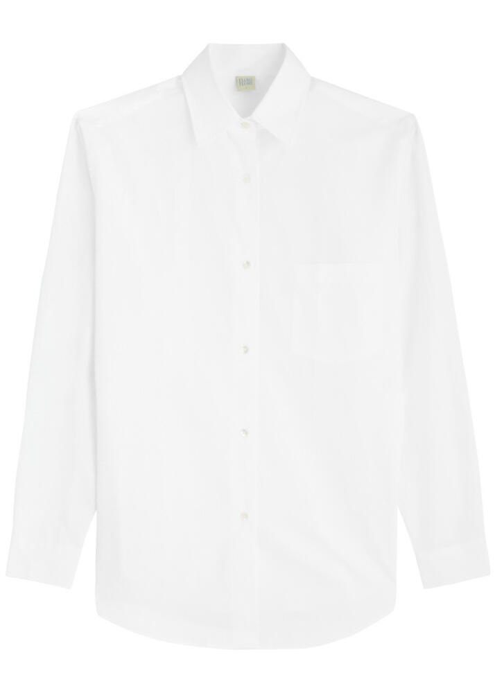 Flore Flore Zoë Cotton Shirt - White Cover