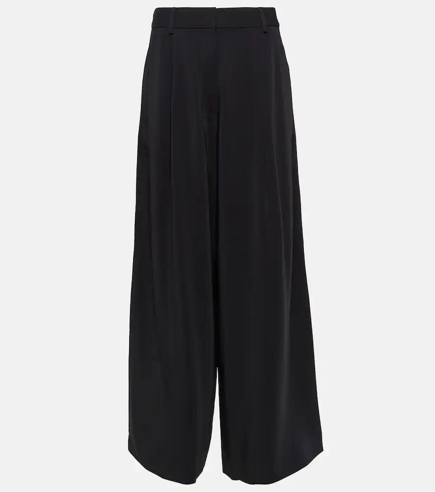 CO High-rise jersey wide-leg pants Cover