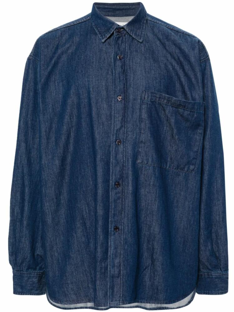 The Frankie Shop Tanner denim shirt - Blue Cover