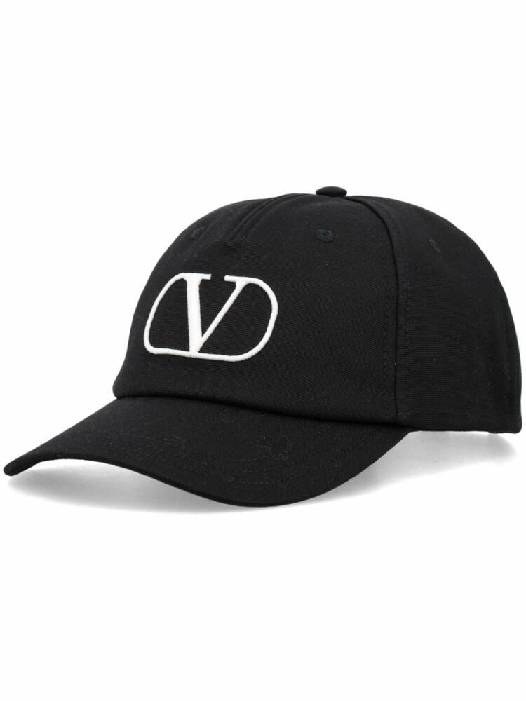 Valentino Garavani VLogo Signature baseball cap - Black Cover