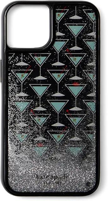 Kate Spade New York Shaken Not Stirred Liquid Glitter Phone Case 14 (Multi) Cell Phone Case Cover