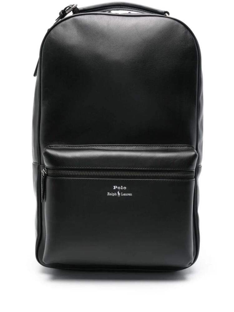 Polo Ralph Lauren leather backpack - Black Cover