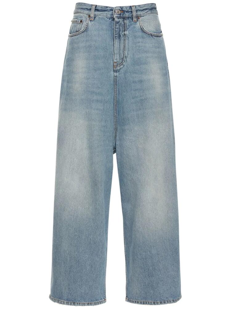 BALENCIAGA Low-crotch Vintage Denim Jeans Cover