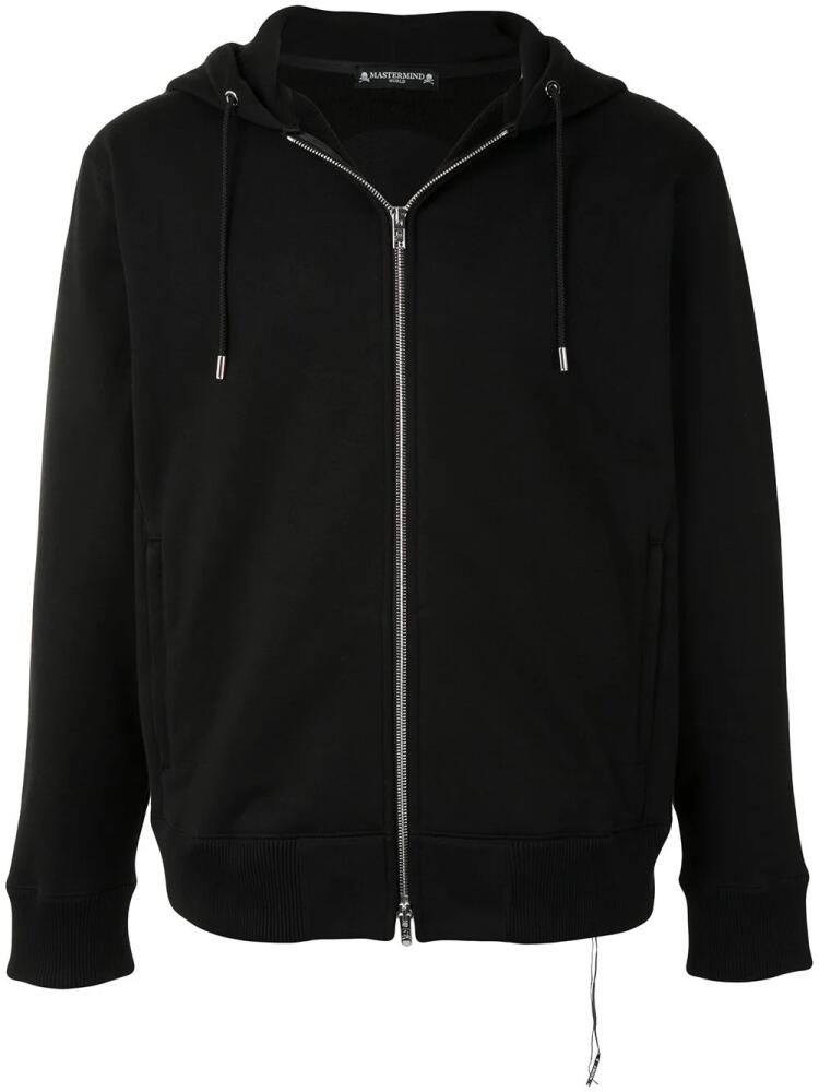 Mastermind World skull-print cotton hoodie - Black Cover