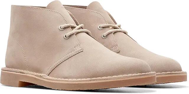 Clarks Bushacre 3 (Sand Interest Suede) Men's Shoes Cover