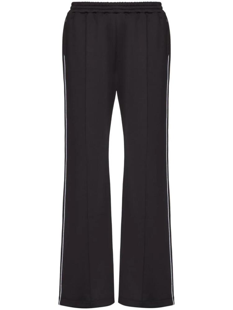 Valentino Garavani piped-trim detail track pants - Black Cover