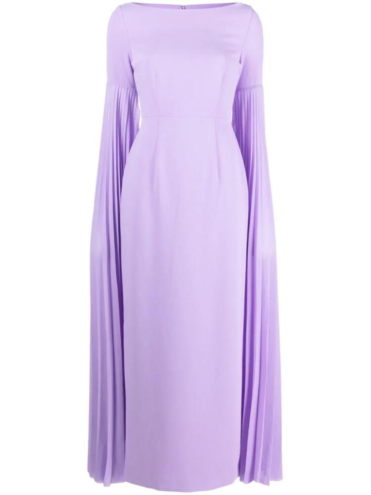 Solace London The Grace maxi dress - Purple Cover