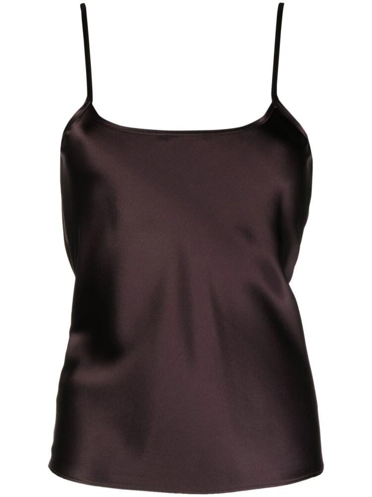 VOZ Liquid silk tank top - Purple Cover