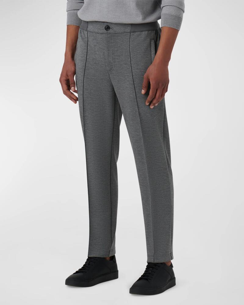 Bugatchi Men's Pintuck Knit Jogger Pants Cover