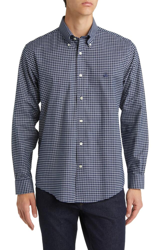 Brooks Brothers Non-Iron Button-Down Oxford Shirt in Navywp Cover