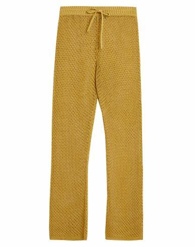 Gentryportofino Woman Pants Mustard Cotton, Polyamide Cover