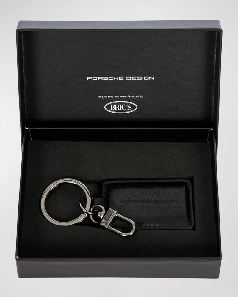 Porsche Design Men's PD Leather Square Keyring Cover