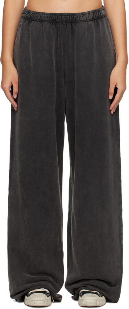 Acne Studios Black Faded Sweatpants Cover