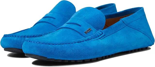 BOSS Driver Moccasins (Poolside Blue) Men's Shoes Cover