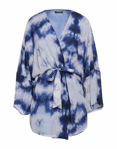 Cristinaeffe Woman Top Blue Polyester Cover