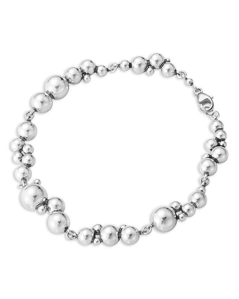 Georg Jensen Sterling Silver Moonlight Grapes Beaded Link Bracelet Cover